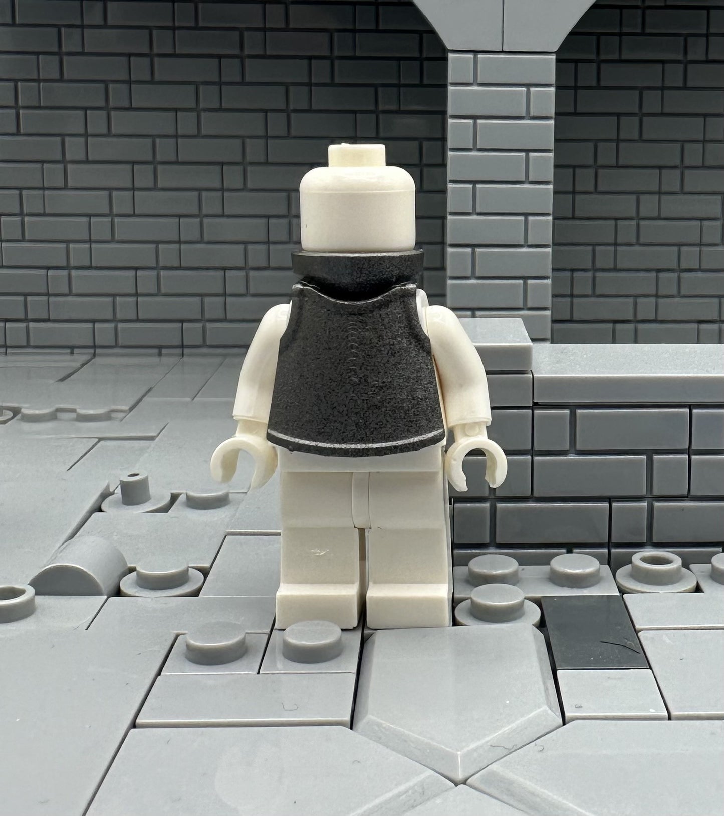 Armor with neck guard